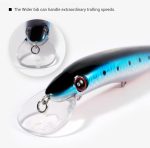 NOEBY Shallow Trolling Minnow Συρτής / Spinning 12.5cm - 19gr - Image 8