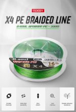 Νήμα Ψαρέματος 300m NOEBY G-SOUL x4 Light Green - Image 8