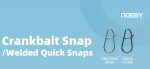 Παραμάνες Ψαρέματος NOEBY Stainless Steel CrankBait Snaps L / M / S