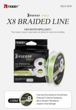 Νήμα Ψαρέματος NOEBY EXENSE PRO x8 150m (Light Green) - Image 8