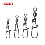 Στριφταροπαραμάνες ασφαλείας  NOEBY Duo Lock Snap Steinless Steel / S - M - L - XL