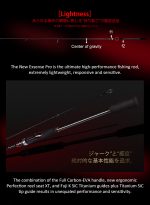 Καλάμι Ψαρέματος Eging / Light Spinning / H.R.F NOEBY E-xense Pro 2.59m / 2.75m - Image 3