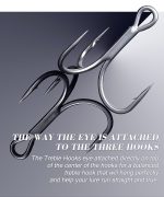 Σαλαγκιές NOEBY Hi Carbon Steel Japanese Treble Hook - Image 5