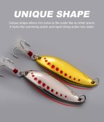 Κουταλάκια Ψαρέματος NOEBY Metal Spoon Fishing 5.5cm / 10gr - 15gr - 20gr - Image 8