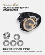 Σετ Ψαρέματος Tai Rubber / Καθετής Καλάμι Oceanic Maximo 1.90m / c.w:8-15lb Fuji Guides και Μηχανισμός NOEBY Leisure Power 7.5:1 / Max Drag 13kg - Image 14