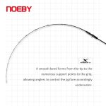 Καλάμι Ψαρέματος Slow Jigging Speed Jigging Ζοκα NOEBY Infinite A6 Carbon 1.91m CW:150 - 350gr Fuji Guides Max Drag:21kg - Image 8