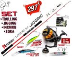 Σετ Ψαρέματος Trolling - Jigging - Ζόκα Καλάμι Noeby K5 Leisure Jigging Rod 1.83m και Μηχανισμός NOEBY INFINITE SW 14000-20000 Max Drag 30kg