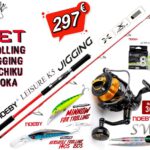 Σετ Ψαρέματος Trolling - Jigging - Ζόκα Καλάμι Noeby K5 Leisure Jigging Rod 1.83m και Μηχανισμός NOEBY INFINITE SW 14000-20000 Max Drag 30kg