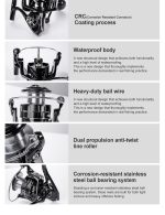 Σετ Ψαρέματος LRF HRF Καλάμι NOEBY LEISURE Light Game 2.29m cw: 4-18gr και Μηχανισμός NOEBY NONSUCH V6 2500 - Image 6