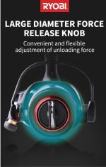 Σετ Ψαρέματος Slow Jigging Tenya Tai Rubber Καλάμι NOEBY LEISURE K5-R 1.83m c.w:30-300gr 95%carbon και Μηχανισμός RYOBI SMAP RG 6000 - Image 6