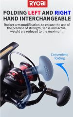 Σετ Ψαρέματος Slow Jigging Tenya Tai Rubber Καλάμι NOEBY LEISURE K5-R 1.83m c.w:30-300gr 95%carbon και Μηχανισμός RYOBI SMAP RG 6000 - Image 7