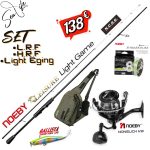 Σετ Ψαρέματος LRF HRF Καλάμι NOEBY LEISURE Light Game 2.29m cw: 4-18gr και Μηχανισμός NOEBY NONSUCH V6 2500