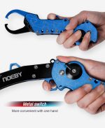 NOEBY Αναδιπλούμενη πιάστρα - Grip Aluminium alloy Color: Blue / Green / Red - Image 2