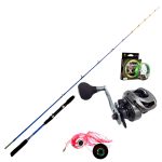 Σετ Ψαρέματος Tai Rubber Καλάμι Oceanic Maximo και Μηχανισμός NOEBY MAX - Image 2