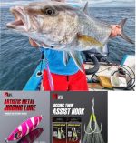 Πλάνος Ψαρέματος NOEBY 60gr / 80gr Artistic Metal Slow Jigging Lure + NOEBY Jigging Twin Assist Hook 2/0 - Image 23