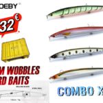 Combo x4 Τεχνητών Δολωμάτων NOEBY NOEBY Slim Minnow 130mm 12g Floating Long Casting Jerkbait