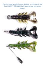 Σιλικονούχα Καραβιδάκια DYY Craw Lure 8.5cm 8.4g - Image 5