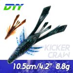 Σιλικονούχα Καραβιδάκια DYY Kicker Craw Lure 10.5cm 8.8g