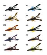 Σιλικονούχα Καραβιδάκια DYY Kicker Craw Lure 10.5cm 8.8g - Image 2