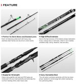 Σετ Ψαρέματος BOAT ALL AROUND Καλάμι NOEBY All Around Fishing LEISURE X5 Boat 1.83m / 2.13m C.W:80 - 300gr Max Drag 18kg και Μηχανισμός OCEANIC TEAM FESTUS R/L - Image 9