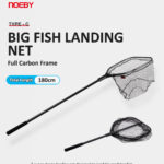 Απόχη Ψαρέματος  NOEBY Big Fish Full Carbon Landing Net 1.80m