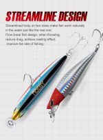 NOEBY JerkBait Sinking Minnow 90mm 21gr - Image 9