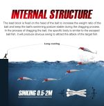 NOEBY JerkBait Sinking Minnow 90mm 21gr - Image 4