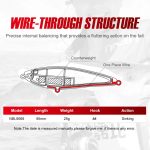 NOEBY Sinking Pencil Dead Fish Stick bait 95mm 25gr - Image 3