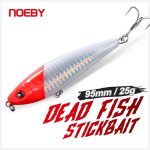 NOEBY Sinking Pencil Dead Fish Stick bait 95mm 25gr