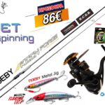 Σετ Ψαρέματος Spinning Καλάμι NOEBY KEEN FORCE Carbon 2.59m 2.75m 2.90m / C.W 5-25gr / 7-35gr και Μηχανισμός Oceanic Dalibor 3000 / 4000 Max Drag 10kg