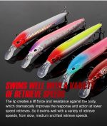 NOEBY Sinking Heavy Minnow 135mm 41gr - Image 5