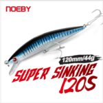 NOEBY Super Sinking Minnow 120mm 44g