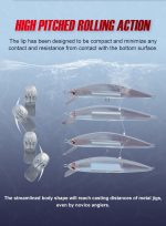 NOEBY Super Sinking Minnow 120mm 44g - Image 6