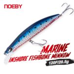 NOEBY Marine In Shore Fishbone Minnow 120mm 20.5gr