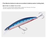NOEBY Marine In Shore Fishbone Minnow 120mm 20.5gr - Image 10