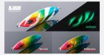 Πλάνος Ψαρέματος NOEBY 60gr / 80gr Artistic Metal Slow Jigging Lure + NOEBY Jigging Twin Assist Hook 2/0 - Image 20