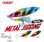 Πλάνος Ψαρέματος NOEBY 60gr / 80gr Artistic Metal Slow Jigging Lure + NOEBY Jigging Twin Assist Hook 2/0