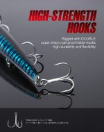 Combo x4 Τεχνητών Δολωμάτων NOEBY NOEBY Slim Minnow 130mm 12g Floating Long Casting Jerkbait - Image 8