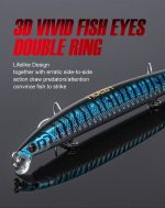 Combo x4 Τεχνητών Δολωμάτων NOEBY NOEBY Slim Minnow 130mm 12g Floating Long Casting Jerkbait - Image 9