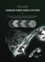 ΠΡΟΣΦΟΡΑ Σετ Ψαρέματος Slow Jigging Ζόκα Καλάμι NOEBY VOYAGER TORAYCA CARBON 1.96m C.W 30-260gr / 100 - 350gr Fuji Guides και Μηχανισμός NOEBY GAINERS Max Drag 12kg - Image 17