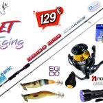 Σετ Ψαρέματος Eging Καλάμι Oceanic Egido 260 και Μηχανισμός NOEBY LEGEND 2500s