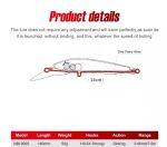 Ψαράκια Συρτής NOEBY Versatile Trolling Minnow 14 cm / 50gr Combo x4 - Image 3