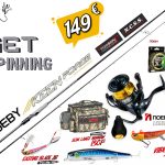 Σετ Ψαρέματος Spinning Καλάμι NOEBY KEEN FORCE Carbon 2.59m / 2.75m / 2.90m - C.W:5-25gr / 7-35gr και Μηχανισμός NOEBY LEGEND7 4000 Max Drag:18kg