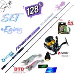 Σετ Ψαρέματος EGING Καλάμι Oceanic Mystic 2.50m E.W: 2.0 - 3.5 και Μηχανισμός NOEBY LEGEND 7 2500S