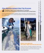 Καλάμι Ψαρέματος Συρτής NOEBY BIG GAME TROLLING ROD 1.66m / C.W: 30-50LB - 1.70m / C.W:80LB MITSUBISHI CARBON - Image 4