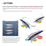 NOEBY EMONO INSORE Sinking Pencil 115s 38gr - Image 6