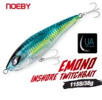 NOEBY EMONO INSORE Sinking Pencil 115s 38gr
