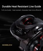 Μηχανισμός Ψαρέματος NOEBY NONSUCH PRO Bait Casting 7.3:1 Max Drag 8 kg - Image 8