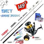 Σετ Ψαρέματος Shore Jigging Καλάμι NOEBY LEGEND6 Heavy Game και Μηχανισμός NOEBY LEGEND7 Max Drag 25kg