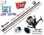 Προσφορά Σετ Ψαρέματος Surf Casting Καλάμι NOEBY SURF MASTER AX 4.25m C.W:100-250gr Torayca Carbon Japan και Μηχανισμός NOEBY INFINITE POWER 8000-10000 Max Drag 20kg